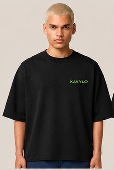 KAVYLO WEAR TS-01 Built for Consistency. – T-shirts, Devant (Concept de design)