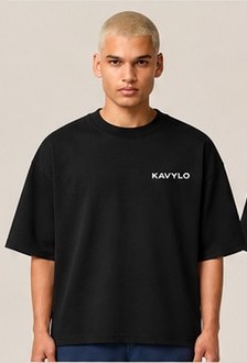 KAVYLO WEAR TS-03 Show Up Anyway. – T-shirts, Devant (Concept de design)