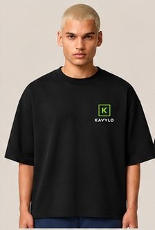 KAVYLO WEAR TS-02 Train. Fuel. Grow. – T-shirts, Devant (Concept de design)